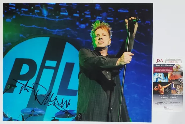 Johnny Rotten Sex Pistols Signed 11x14 Photo W Jsa Cert Pil John Lydon 299 99 Picclick