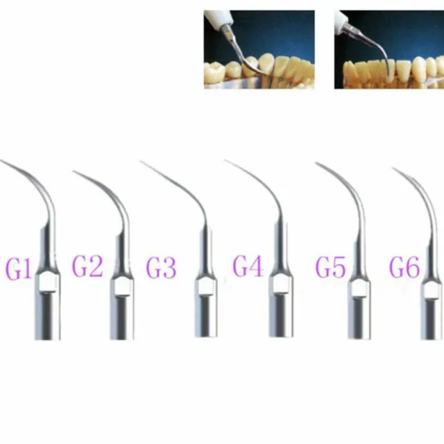 5/10* Dental Ultrasonic Piezo Scaler Scaling Tips Fit EMS SKYSEA Handpiece OEM