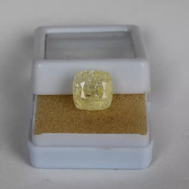 Natural Yellow Sapphire Ceylon 7.40 Ct Unheated Loose Certified Gemstone