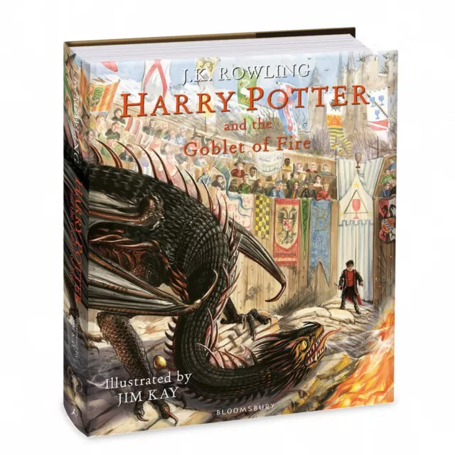 Harry Potter and the Goblet of Fire Illustrated Hardback J.K. Rowling
