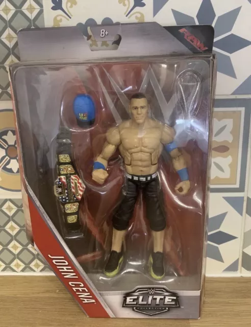 John Cena WWE Elite Collection Wrestling Figure Mattel Brand New Sealed