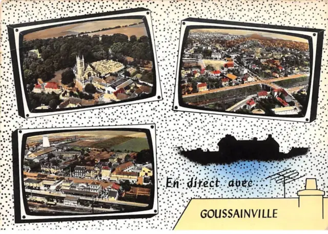 95 - GOUSSAINVILLE - SAN23801 - Vue d'Ensemble -  CPSM 15X10,5 cm