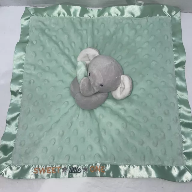 Carter's Child of Mine Sweet Little One Elefante Verde Amoroso Sonajero de Seguridad