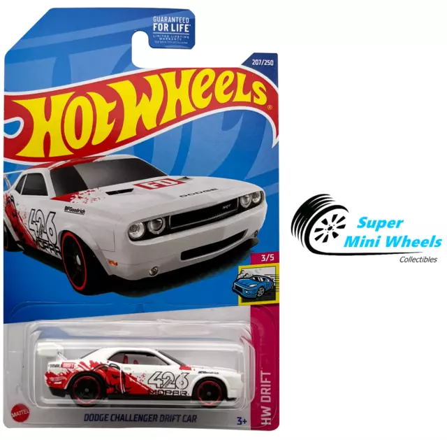 2013 Hot Wheels Treasure Hunt Dodge Challenger Drift Car X1680 série 27/250  T-Hunt - Arte em Miniaturas