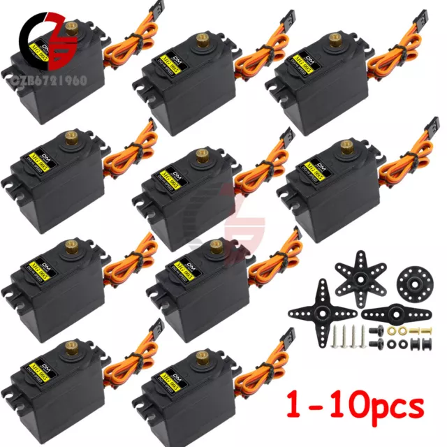 1/2/4/10pcs MG995 Metal Gear Digital Servo 180° Servo High Speed for RC Airplane