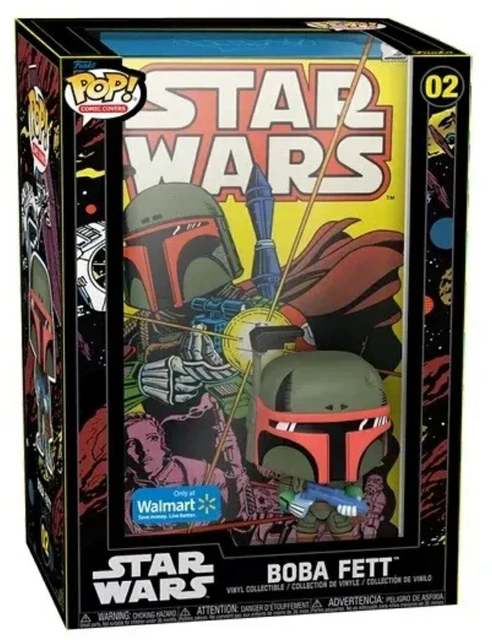 Funko Pop|Marvel Comics Cover #02|Star Wars #68|Boba Fett|Factory Fresh Mint Lot