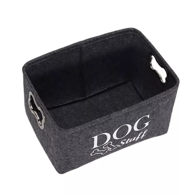 1Pc dog toy bin Pet Toy Storage Basket Puppy Toy Box Large Dog Toys Storage Box