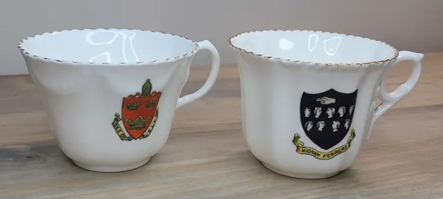 Vintage Set of 2 FORD & POINTON ENGLAND TEA CUPS