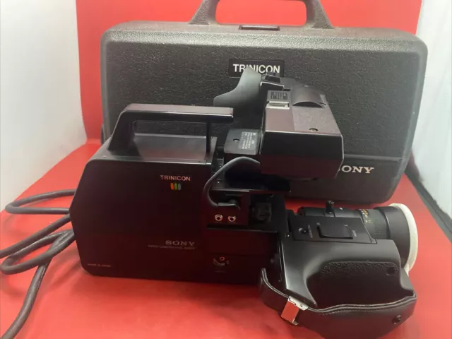 Cámara de video Sony Trinicon HVC-2000P SONY 1980 SIN PROBAR 3