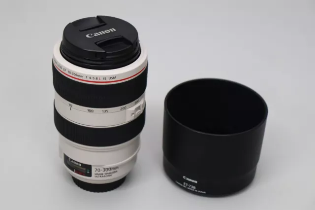 Canon Zoom Lens EF 70-300 mm 1:4-5.6 L IS USM Leistungsstarkes Telezoomobjektiv