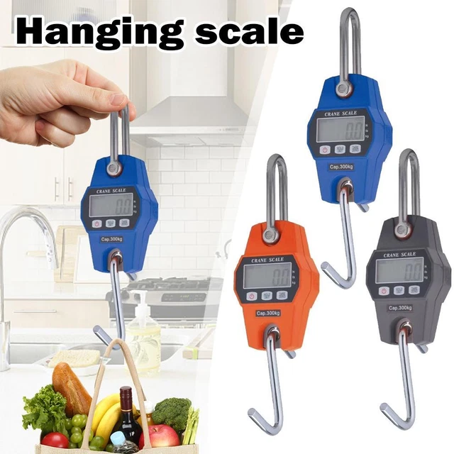 300KG660LBS Crane Scale with LCD Display for Industrial Weighing
