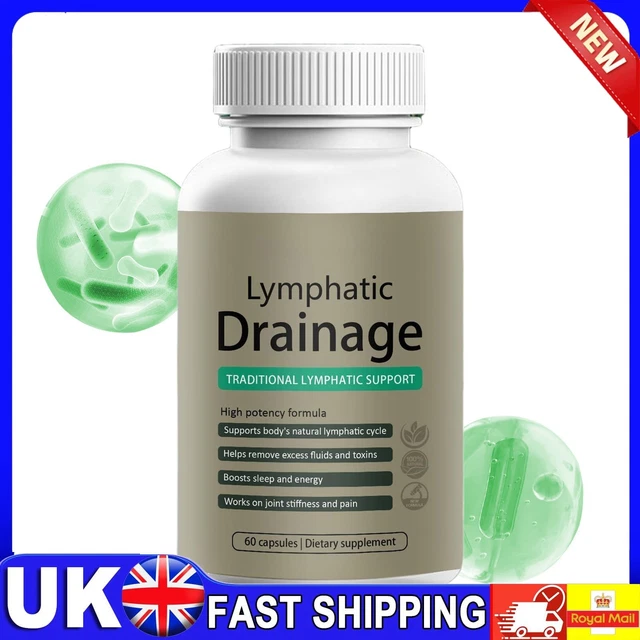 Dandelion Extractor LYMPHATIC DRAINAGE 60 Capsule Supplements With Dandelion extract UK £9. ...