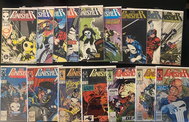 The Punisher lot. 43 comics early issues. Vol. 2 & War zone.  Marvel Comics