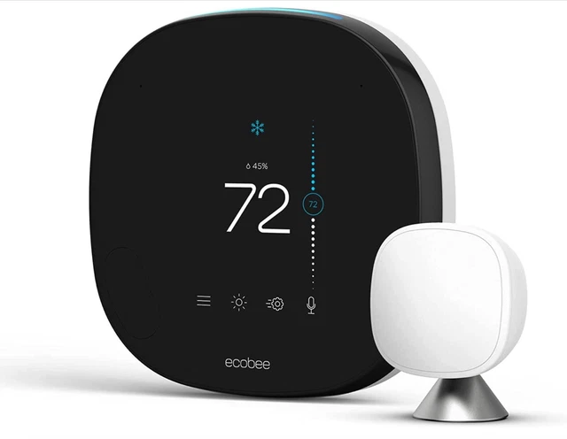 ecobee SmartThermostat - EB-STATE5-01 & SmartSensor ecobee SmartThermostat - EB-STATE5-01 & SmartSensor