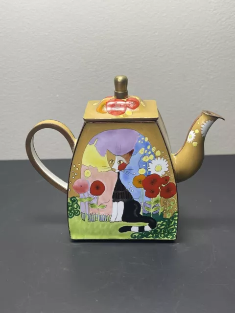 Ensemble Tasse et Théière  Miniatures Émaillées Cloisonnées - Charlotte Di Vita 3