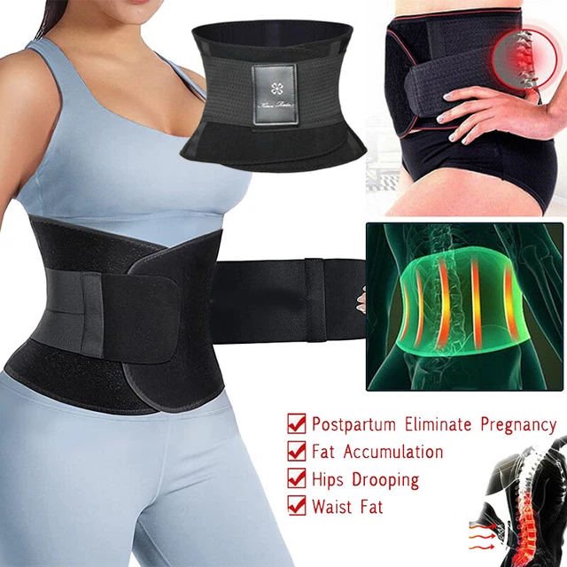 BACK LOWER SUPPORT Belt Lumbar Pain Herniated Disc Strain Sciatica