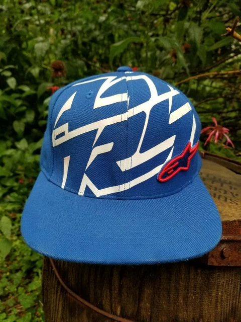 Alpinestars Wool Blend Snapback Hat Astars Motocross Racing Adjustable Adult Cap
