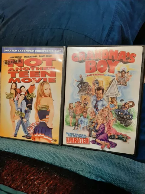 Grandma's Boy Not Another Teen Movie DVDs comedy funny 2 pack sexy hot silly