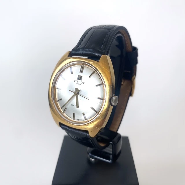 Montre Tissot Seastar Seven 31-781 - Cadran Doré - Mécanique Manuelle - Vintage Années 70 - Suisse
