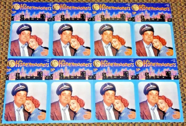 8x 1986 LODESTONE THE HONEYMOONERS #1 ISSUE COMIC BOOK JACKIE GLEASON TV SHOW VF