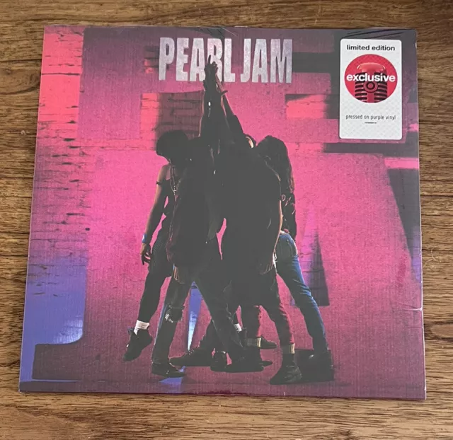 Pearl Jam "Ten" . Purple marble. Vinyl LP- New, Sealed, Eddie  Vedder.  Mint.