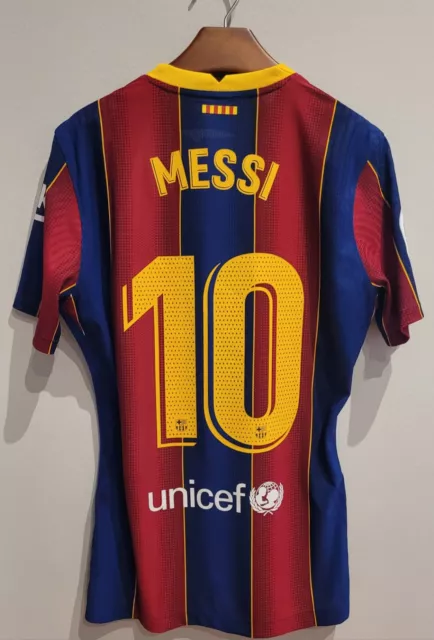 Camiseta Shirt FC BARCELONA Match Player Issue Worn Messi 10