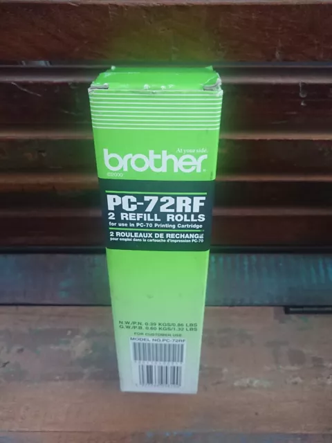 Brother PC-72RF - 1 x Refill Roll for PC-70 Printing Cartridge (1 roll only)