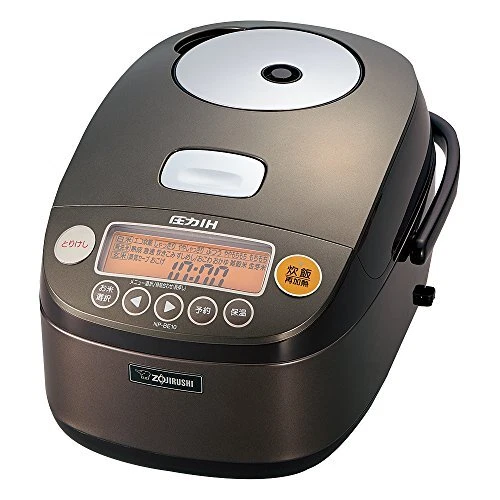 Zojirushi IH Pressure Rice Cooker Iron Coat Platinum 5.5 Go Dark Brown Japan