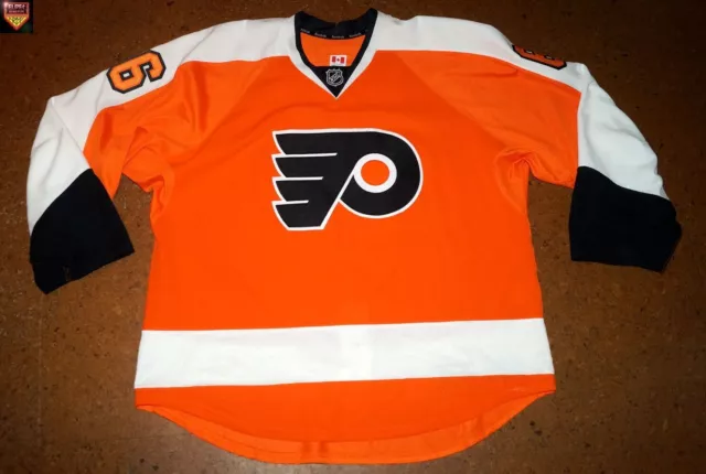 Philadelphia Flyers * 11/12 * No. 6 * Andreas Lilja * orange/home/set 3 (5 games