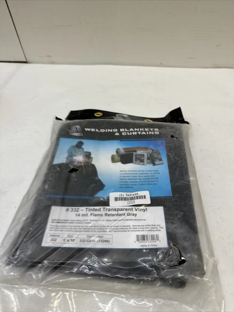 Steiner 332-6X10 Welding Curtain,6 Ft. H X 10 Ft. W