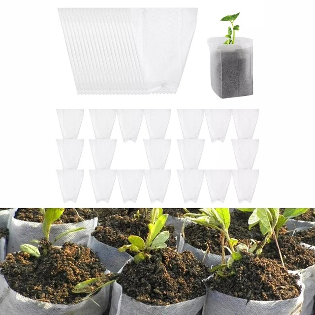 Jardinière,Sacs De Culture De Plantes Biodégradables En Feutre Non Tissé,sac De Plantation De