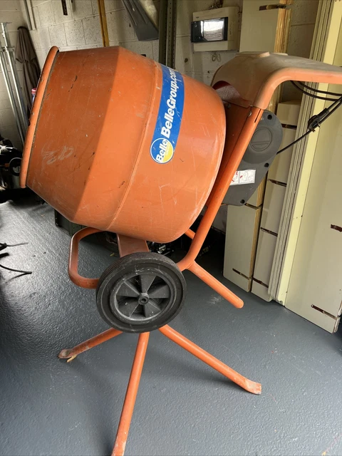 BELLE MINIMIX 150 240V Electric Concrete Cement Mixer £290.00 - PicClick UK