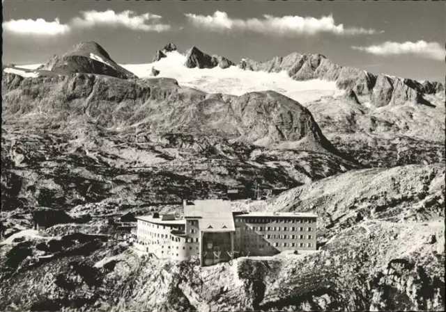 11528184 Obertraun Berghaus Krippenstein Dachstein Seilbahn Gletscher Fliegerauf