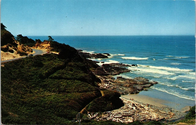 Cape Perpetua Park Area Of The Oregon Coast OR Unposted Postcard