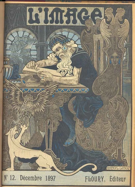 Magazine L'Image 1896/1897 - Art Nouveau Avec Mucha, Grasset, Lautrec - Édition Originale Reliée