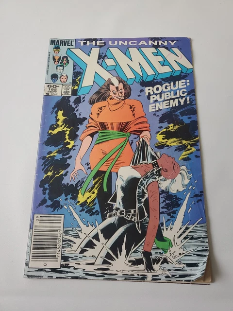 Uncanny X-Men vol.1 #185 1984 Newsstand High Grade 7.0 Marvel Comic Book