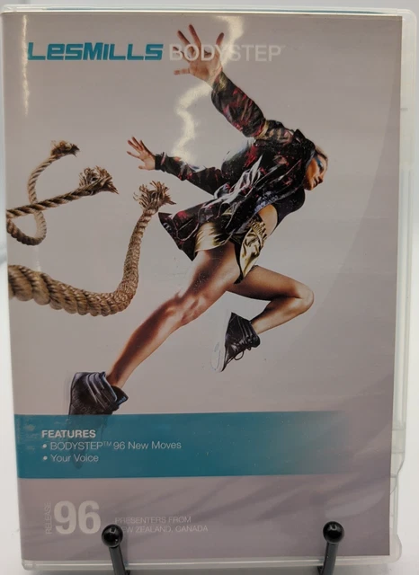 LES MILLS BODYSTEP Body Step 90 DVD + CD + Notes Workout Training