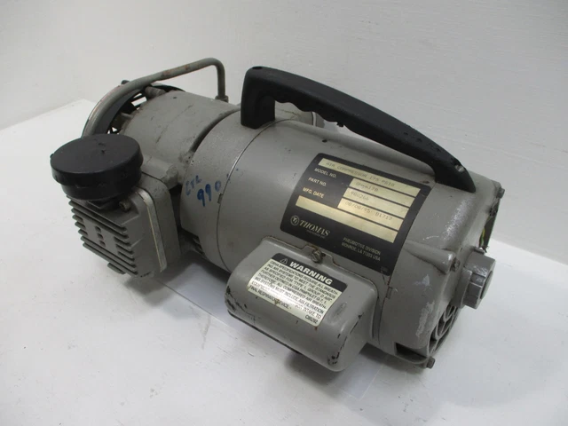 Thomas GH-617B Air Compressor 175-PSIG 115/230V 3/4-HP 1725-RPM Magnetek Motor Thomas GH-617B Air Compressor 175-PSIG 115/230V 3/4-HP 1725-RPM Magnetek Motor