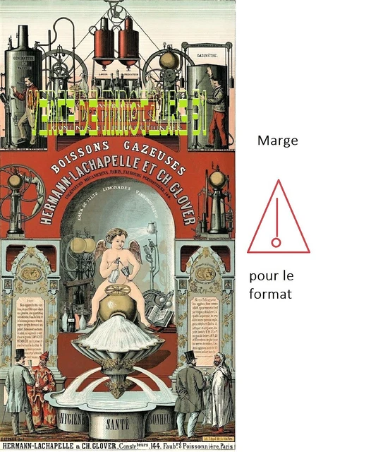 Construction de boissons gazeuses - Hermann  Fbg Poissonnière 75- A3 PLASTIFIÉE