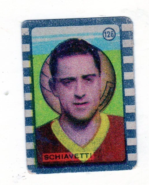 figurina CALCIATORI CARTOCCINO 1947/48 ORIGINALE INTER