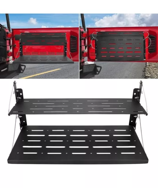Car Rear Tailgate Table Support Rack Fit For JEEP WRANGLER JK 2/4 Door 2007-2017