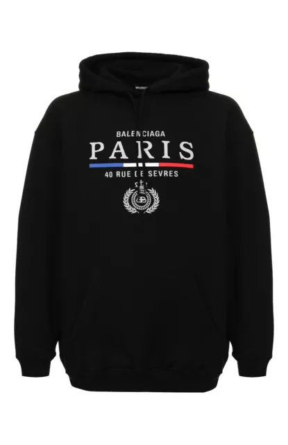 Balenciaga flag hoodie best sale
