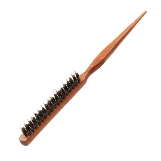 Professional Salon Teasing Back Hairbusts Wood Slim Line Comb HairbüRst6471