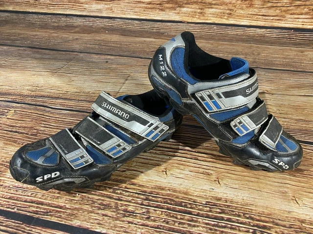 SHIMANO M122 Cycling MTB Shoes Mountain Biking Boots Size EU 45 with SPD Cleats