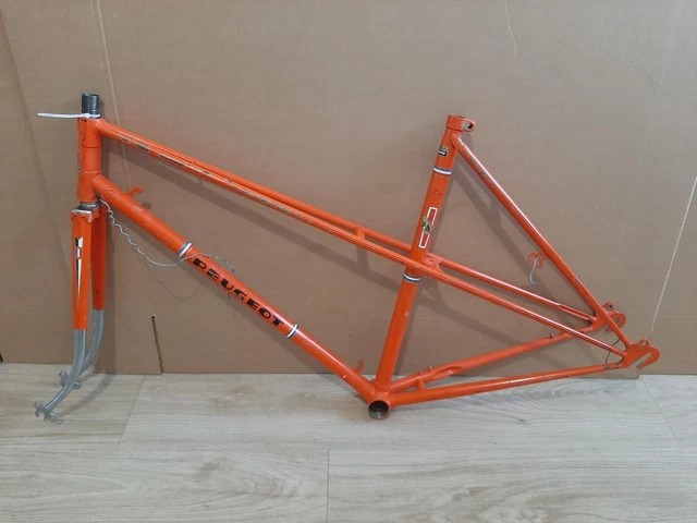 Cadre Vélo Lucien Chapelon Randonneuse Acier 54cm, Fourche Incluse, Années 1940