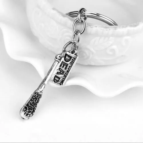 THE WALKING DEAD Inspired  Keyring ( Lucille - Negan's Bat )  ( NEW ) 3