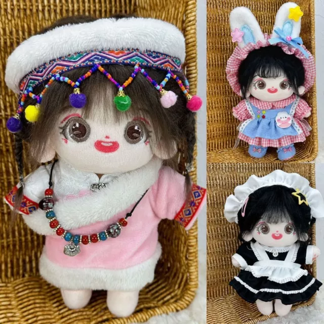 Cute Doll Lovely Clothes Plush Dolls Clothes  20cm Cotton Doll/EXO Idol Dolls