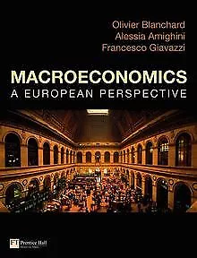 Macroeconomics a European Perspective de Olivier Blanchard | Livre | état bon