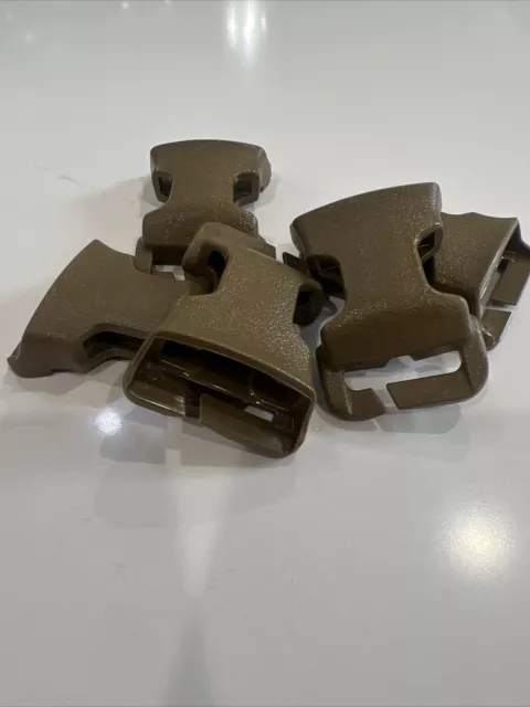 x20 ITW NEXUS GT QASM Coyote Brown - Placard Chest Rig MOLLE Tactical DIY