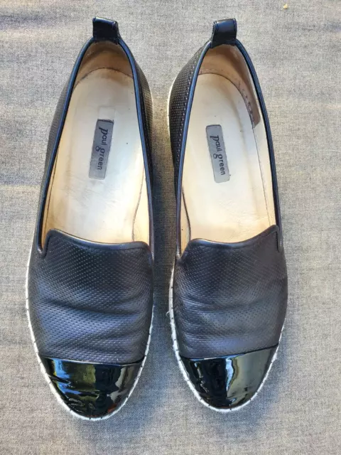 PAUL GREEN Calissa Leather Sneaker Slipper/Loafer Women's Size 7.5 2